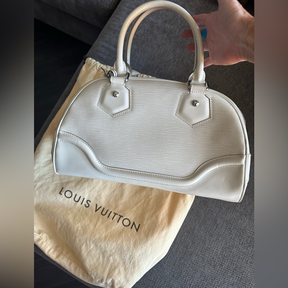 Louis Vuitton Epi Montaigne Bowling Bag Purse